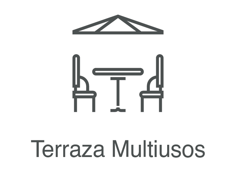 Terraza usos múltiples